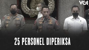 VIDEO: Buntut Tewasnya Brigadir J, 25 Personel Diperiksa, 3 Orang Berpangkat Jenderal