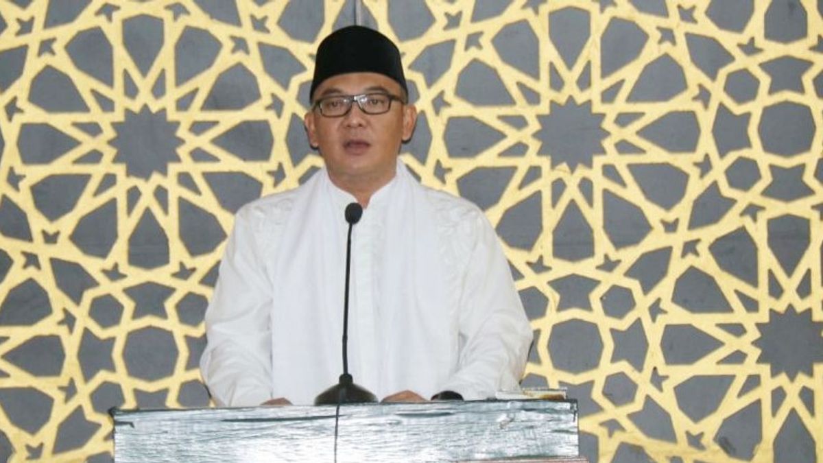 Deputy Regent Of Bogor Asks Residents To Pray For Ade Yasin During Eid Prayers