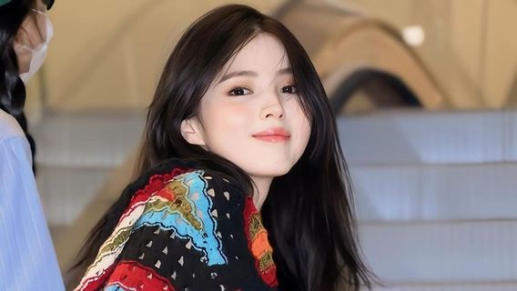 Portraits de Sumringah Han So Hee arrivent en Corée après des vacances avec leur petite amie à Haïti