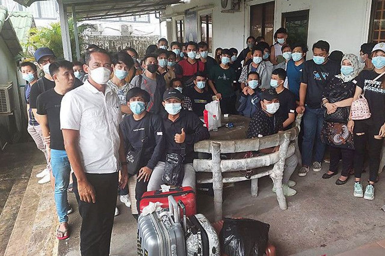 The Indonesian Embassy In Cambodia Has Released 34 Indonesian Citizens Who Are Victims Of Online Work Scams Abroad.