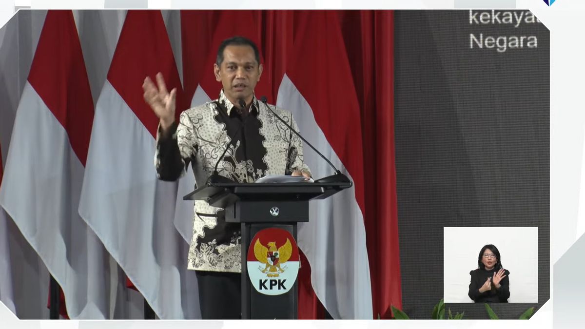 Nurul Ghufron KPK:インドネシアを含め、GPA天然資源の抽出に依存している国は停滞する傾向があります