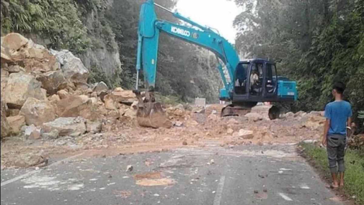 Tangani Korban Longsor Solok Sumbar, Polisi Dirikan Posko Ante-Mortem