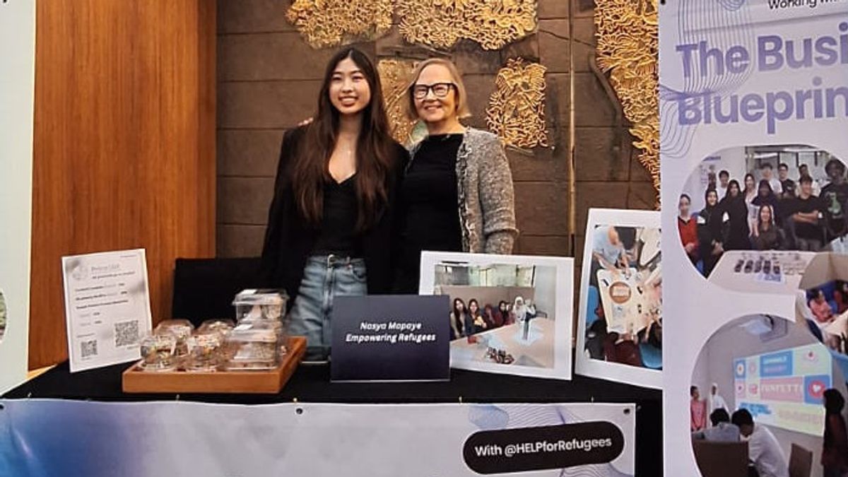 Siswi Jakarta Intercultural School Rancang Program Wirausaha untuk Remaja Pengungsi, Ubah Keterbatasan Menjadi Peluang