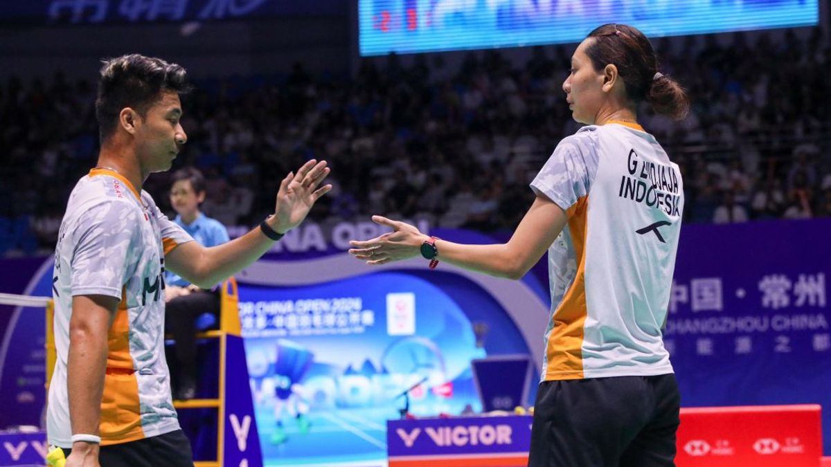 China Open 2024: Dejan/Gloria Diadang Unggulan Kedua