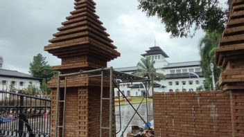 Le budget pour la mise en place de Gedung Sate est considéré comme un esprit