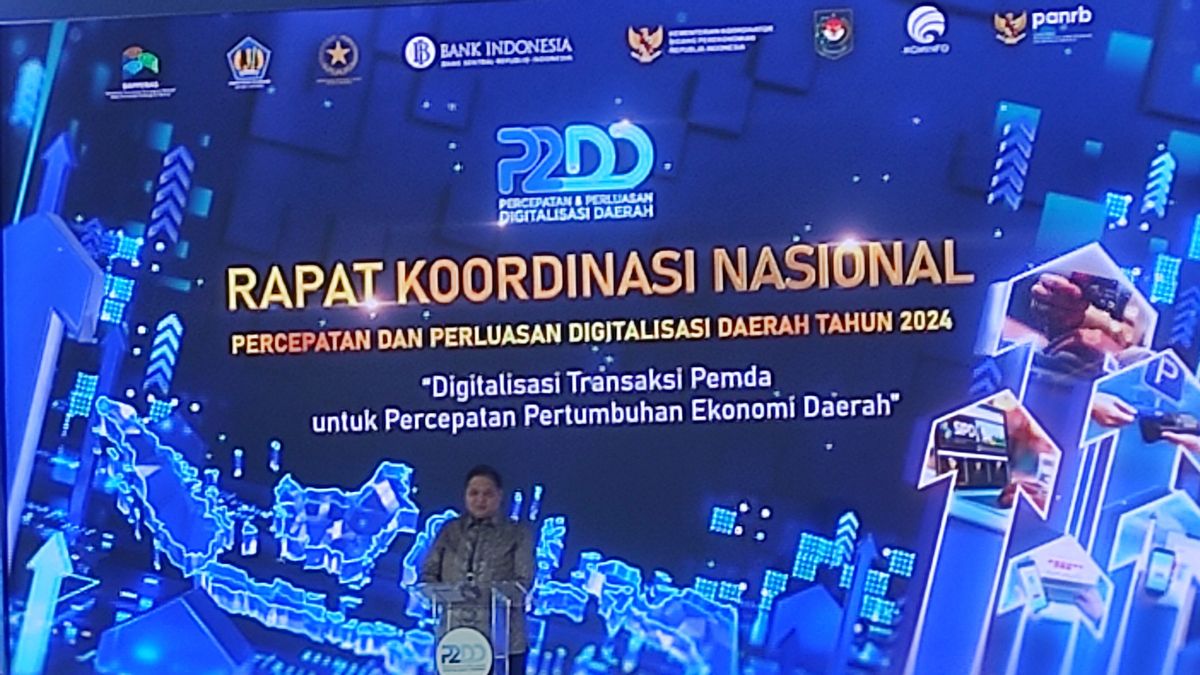 Airlangga Ungkap 87,9 persen Pemda Terapkan Implementasi Elektronifikasi Transaksi