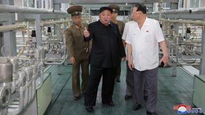 Visitez une installation d’enrichissement de l’uranium, Kim Jong-un: Les menaces impérialistes dirigées par les États-Unis étaient hors limites