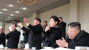 Setelah Lihat Rudal Balistik, Putri Kim Jong-un Muncul Lagi ke Publik Nonton Pertandingan Olahraga