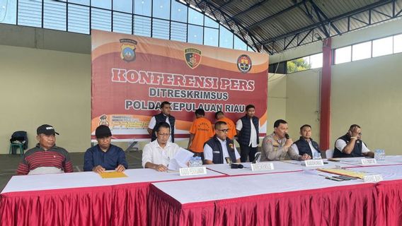 Salewengkan BBM Subdisi Fishermen ، Polda Kepri Tangkap 2 Suspects Sita 420 liter Bio Solar