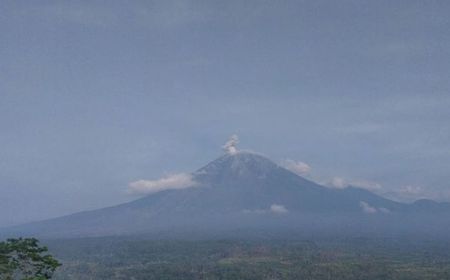 Gunung Semeru Alami 8 Kali Erupsi Diikuti Letusan hingga 700 Meter