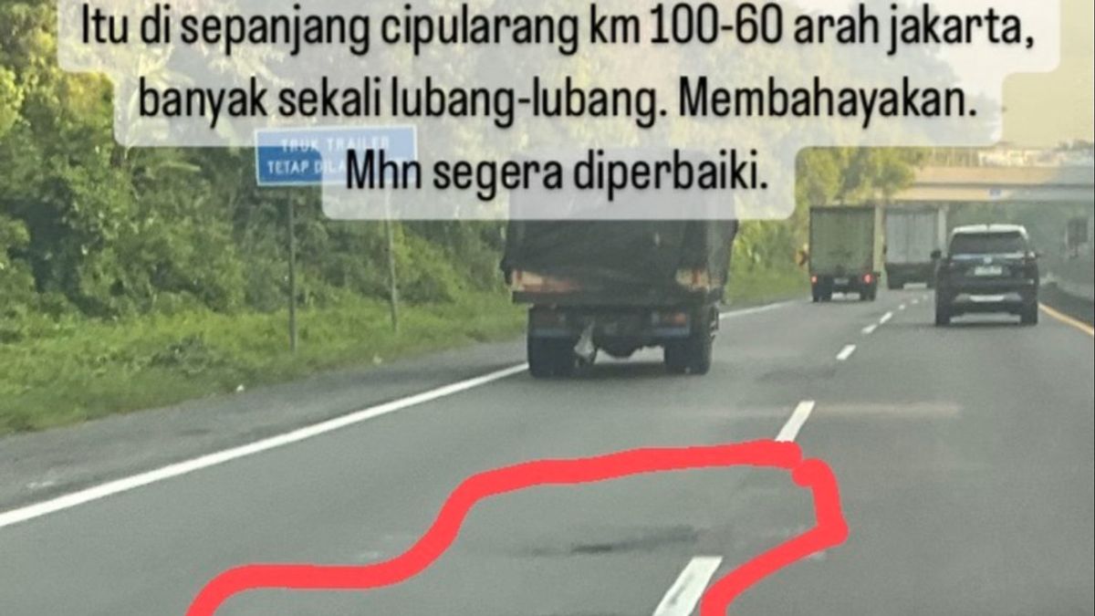 Sentil Jasa Marga, Ridwan Kamil 评论危险的Cipularang收费公路