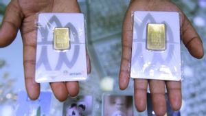 Le prix de l’or Antam est tombé de 2 000 IDR à 1 342 millions IDR par kilogramme