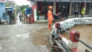 Water Flow In Kali Baru Hek Returns To Overflow Due To Embankment Repairs Not Yet Completed