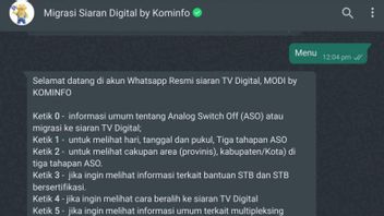 Masih Bingung Beralih dari TV Analog ke Digital? Kontak Chatbot WhatsApp Ini Ya!