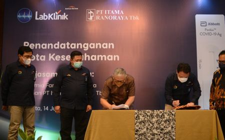 Kimia Farma Diagnostika Kerja Sama dengan Itama Ranoraya Sediakan Alat Tes Swab dalam Jumlah Besar