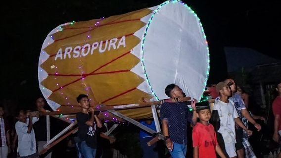 Perayaan Idulfitri 1443 H di Papua Penuh Toleransi Tergambar dari Pawai Hadrat di Jayapura