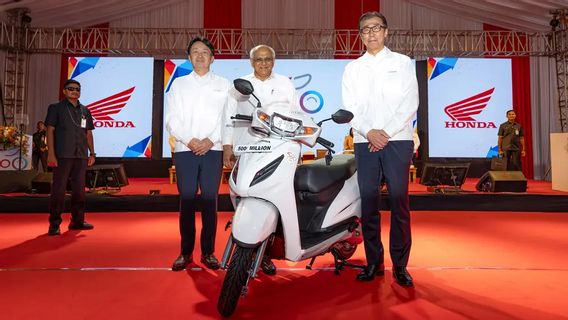 Skutik Ini Jadi Unit ke-500 Juta Motor Honda yang Keluar dari Jalur Produksi