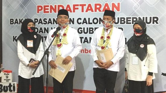 South Kalimantan Cagub Denny Indrayana Excels In Real Count While KPU, Volunteers Are Asked To Escort The Voice