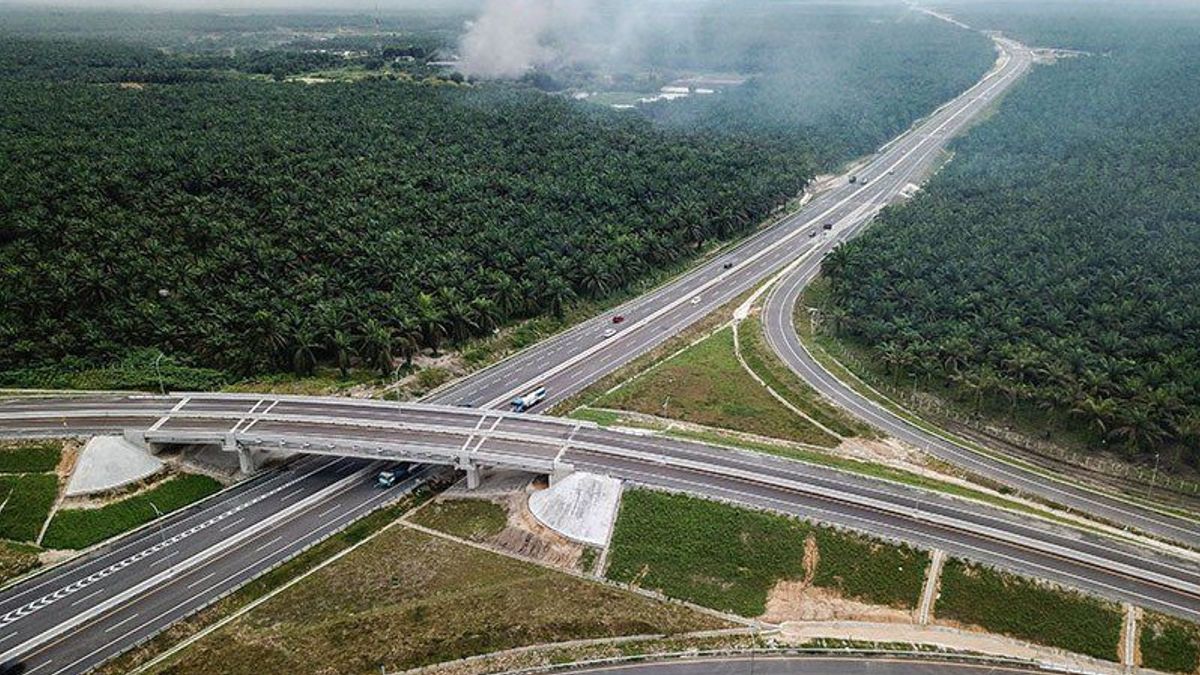 From 2015 To 2022, The Trans-Sumatra Serap 202,468 Manpower Toll Road Project