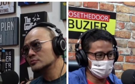 Stres 2 Menteri di Acara Podcast Digaruk KPK, Deddy Corbuzier Bertanya ke Sandiaga Uno, Bro, Lu Korupsi Gak