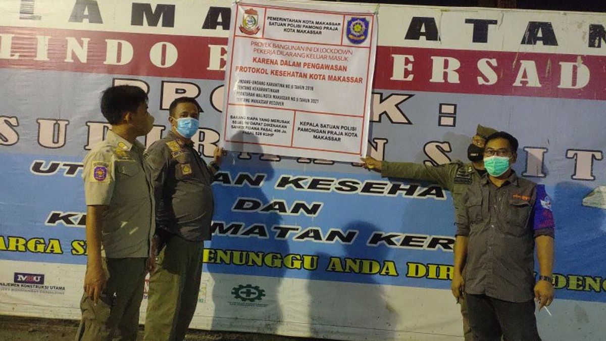 45 Workers Exposed To COVID-19, Sudirman Suites Makassar Apartment Project Sealed