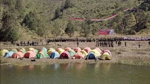187 Pendaki di Ranu Kumbolo saat Erupsi Semeru Berhasil Turun Selamat