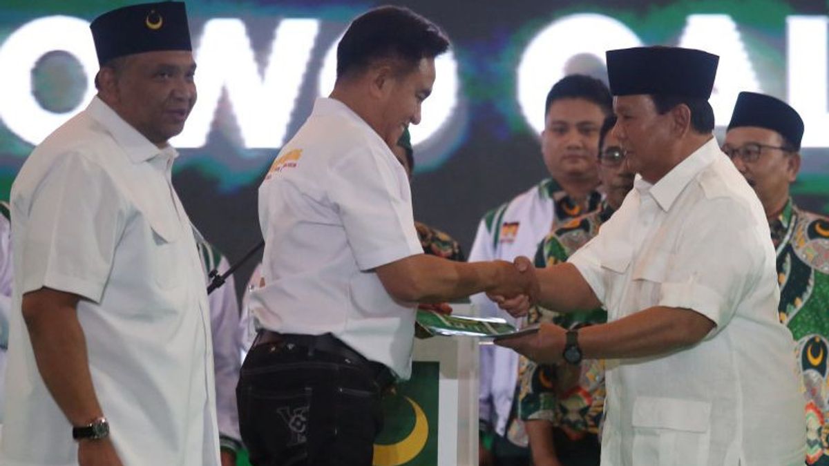 Yusril Ihza Mahendra Keluarkan Instruksi ke Kader PBB Segera Bentuk Tim Relawan Pemenangan Prabowo