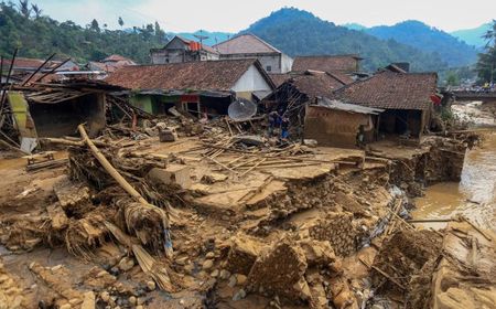 Wanita dan Anak-anak Trauma Imbas Banjir Bandang di Kampung Cisarua Bogor, ICMI Berencana Terjunkan Tim Trauma Healing