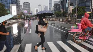 BMKG Prakirakan Jakarta Hujan Merata pada Minggu