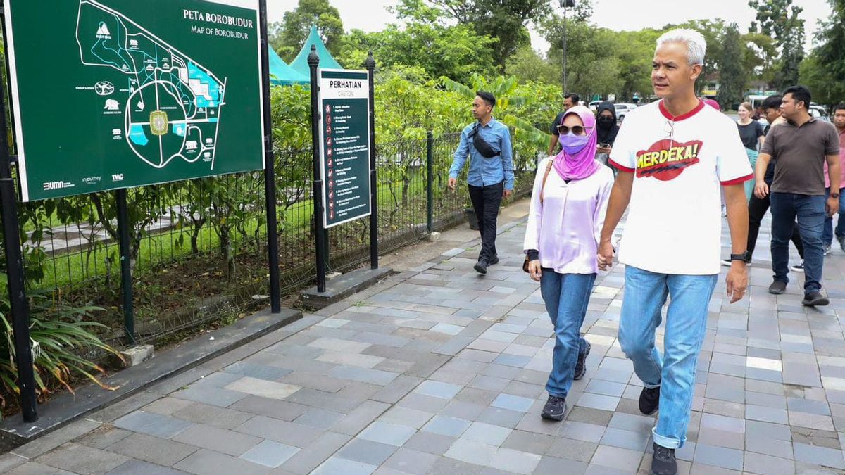 Setelah Candi Prambanan, Kini Ganjar Pranowo Sidak Candi Borobudur, Ini Hasilnya
