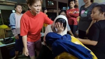 Kekasih Kurir J&T Ciputat yang Tewas Tertabrak Truk Pasir Histeris Melihat Tubuh Pacarnya Tergeletak di Tengah Jalan Bersimbah Darah