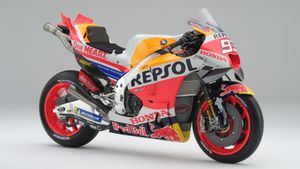 Repsol Honda Luncurkan RC213V Terbaru untuk MotoGP 2023, Begini Respons Marc Marquez Lihat Penampilan Gaharnya