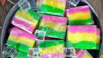 How to Make Ice Gabus with Fruit Flavor, Here's the Technique