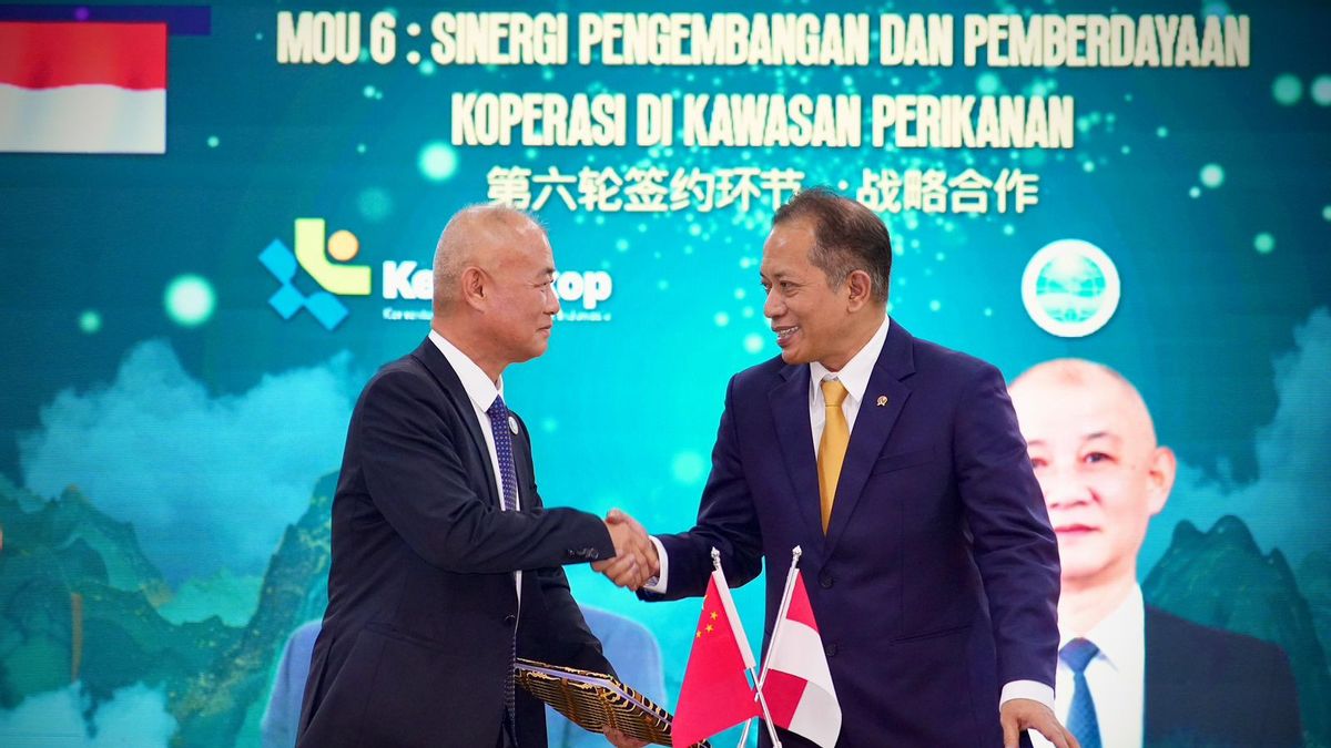 提高渔业潜力，Kemenkop与SCO-ETEC签署谅解备忘录