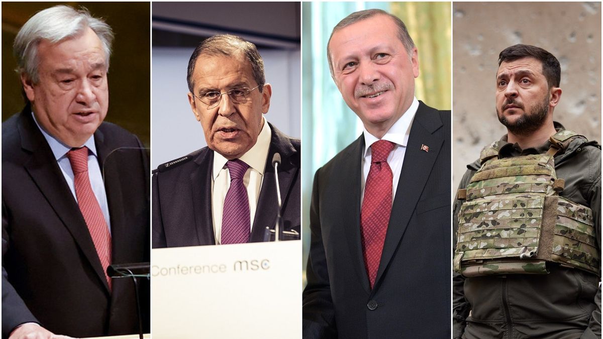 Pekan Depan Sekjen PBB Bahas Kesepakatan Biji-bijian Laut Hitam dengan Presiden Erdogan, Zelensky dan Lavrov