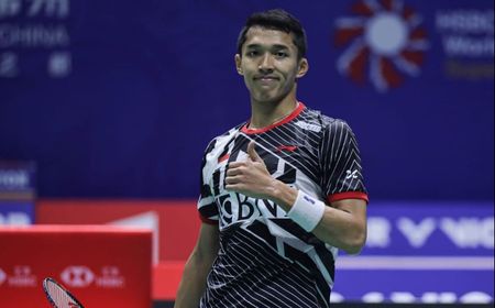 Perempat Final China Open 2023: Jonatan Christie dan Shesar Hiren Rhustavito Saling Sikut