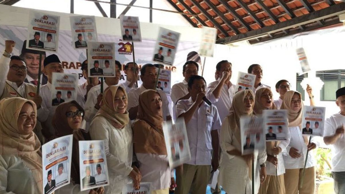 Gerindra Jember Deklarasikan Prabowo-Gibran Maju Pilpres 2024