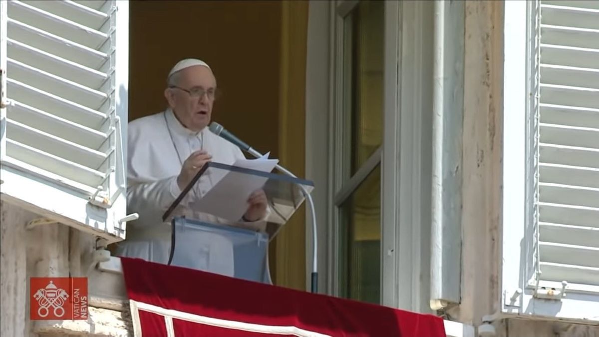 PAPE François : L'industrie des armes tirera profit de la mort