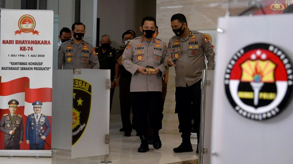 The Fit And Proper Test Of Listyo Sigit As The Head Of The National Police Was Carried Out Using A Health Protocol, Here's The Picture