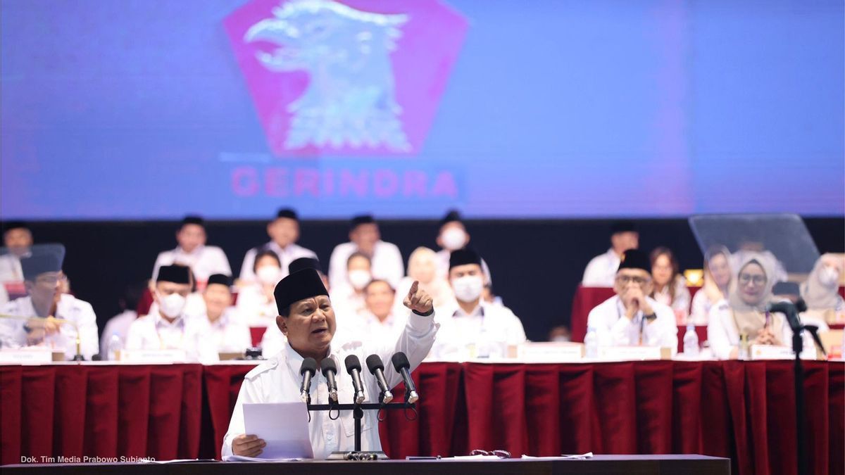 Gerindra Yakin Prabowo Menang Pilpres Jika Tak Ada Kejadian Luar Biasa