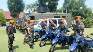 Le chef du sous-district du Tni de l'Autorité indonésienne a préparé les forces de sécurité du Forum national de l'eau à Bali
