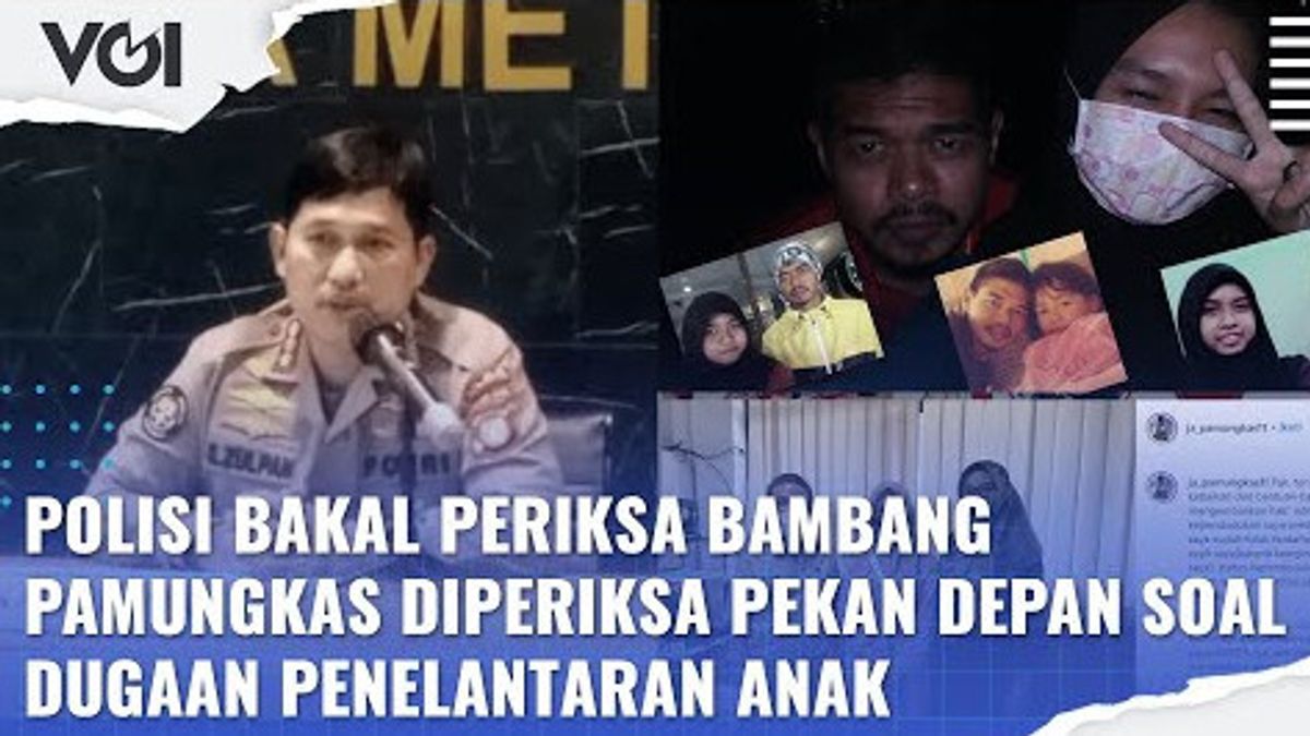 VIDÉO: La Police Examinera Bambang Finalement Interrogée La Semaine Prochaine Sur Des Allégations De Négligence Envers Les Enfants