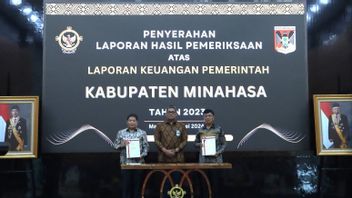약속에 따라 Minahasa와 Sangihe는 North Sulawesi BPK로부터 WTP 의견을 받았습니다.