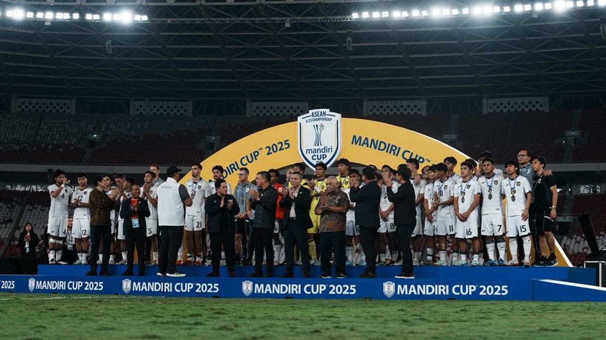 AFF U-23カップ2025で王座を獲得できず、インドネシアU-23は数億ドルのボーナスでプレー