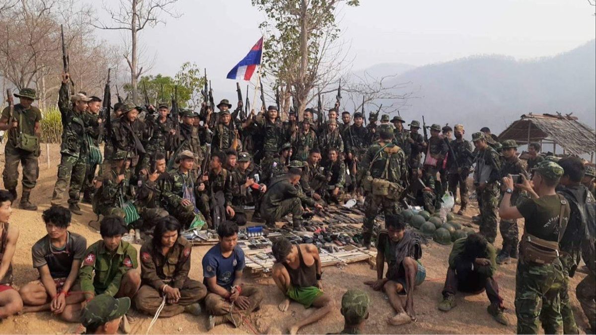 民族团结政府声称2，300名缅甸军人在12月被杀