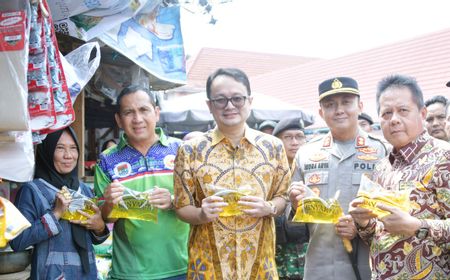 Tinjau Bapok di Pasar Bukit Sulap, Wamendag Jerry: Harga dan Stok Stabil