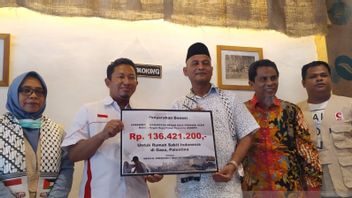 Nagan Raya Regency Government Gives Donation To Indonesian Hospital In Palestine