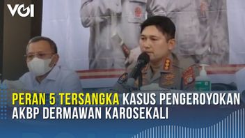 VIDEO: The Role Of 5 Suspects In The Beating Case Of AKBP Dermawan Karosekali