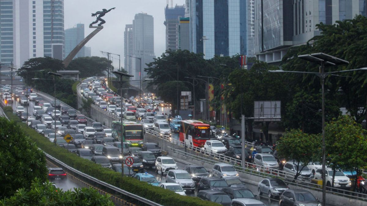 More And More Congested In The Month Of Ramadan, Jakarta's Traffic Volume Is Now 2.12 Million Per Day