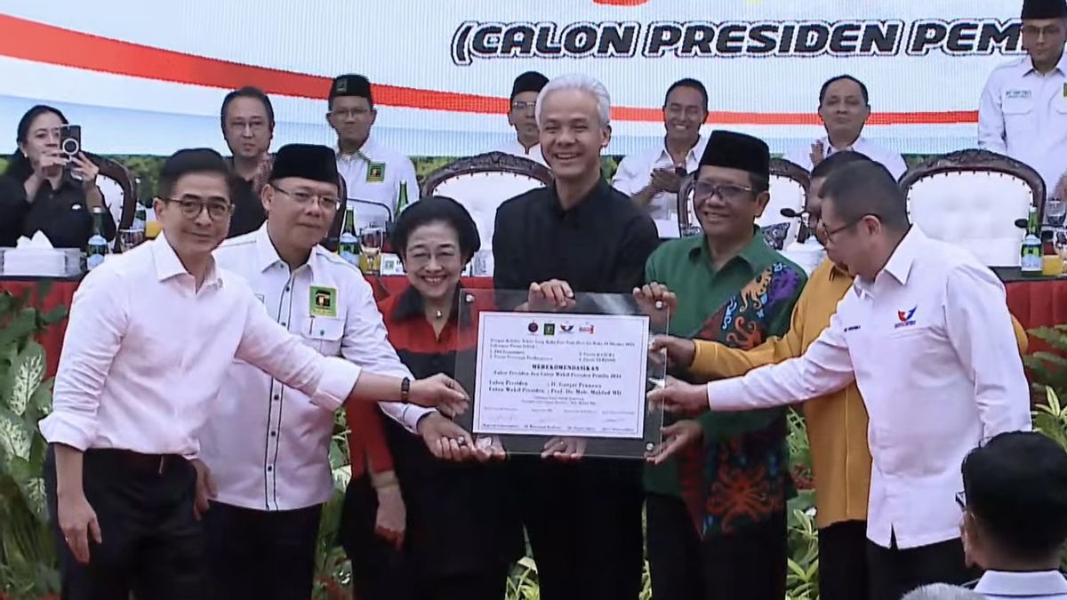 Choose Mahfud MD To Be Ganjar's Vice Presidential Candidate, Megawati: A Non-Foreign Figure